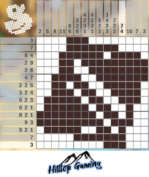 Solution to the A15 Mobile Phone puzzle on Picture Cross in the World's Biggest Puzzle pack.