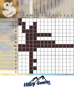 Solution to the I1 Ballerina puzzle on Picture Cross in the World’s Biggest Puzzle pack.