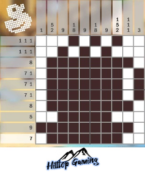 Solution to the I16 Cup of Tea puzzle on Picture Cross in the World’s Biggest Puzzle pack.