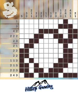 Solution to the J18 Bottle puzzle on Picture Cross in the World’s Biggest Puzzle pack.