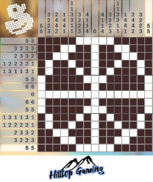 Solution to the K15 Beachball puzzle on Picture Cross in the World’s Biggest Puzzle pack.