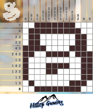 Solution to the O13 Handbag puzzle on Picture Cross in the World’s Biggest Puzzle pack.