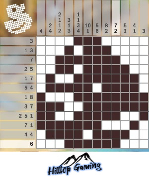 Solution to the T11 Rock puzzle on Picture Cross in the World’s Biggest Puzzle pack.