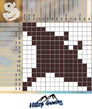 Solution to the T18 Stingray puzzle on Picture Cross in the World’s Biggest Puzzle pack.