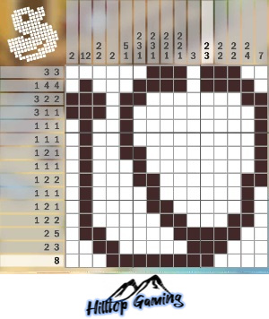 Solution to the T3 Stethoscope puzzle on Picture Cross in the World’s Biggest Puzzle pack.