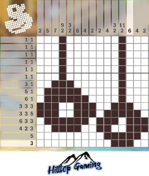 Solution to the T4 Rings puzzle on Picture Cross in the World’s Biggest Puzzle pack.