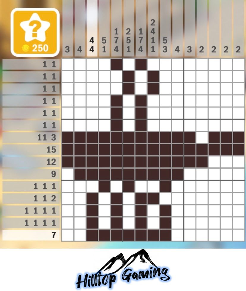 Solution to the C2 Wok puzzle on Picture Cross in the Restaurant Pack.