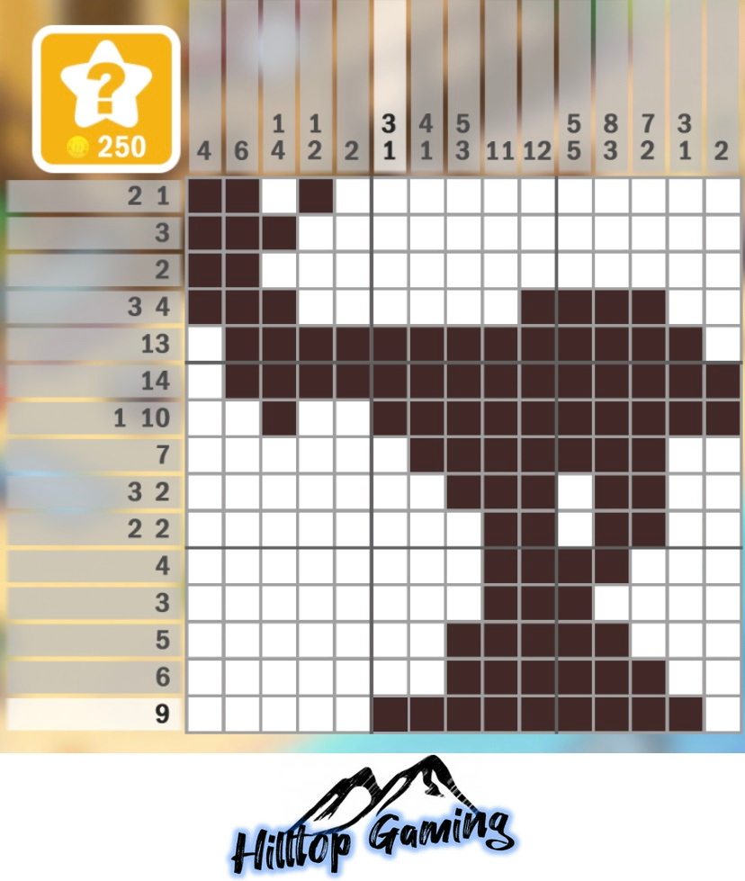 Solution to the G4 Ibex puzzle on Picture Cross in the Wild Animals Pack.