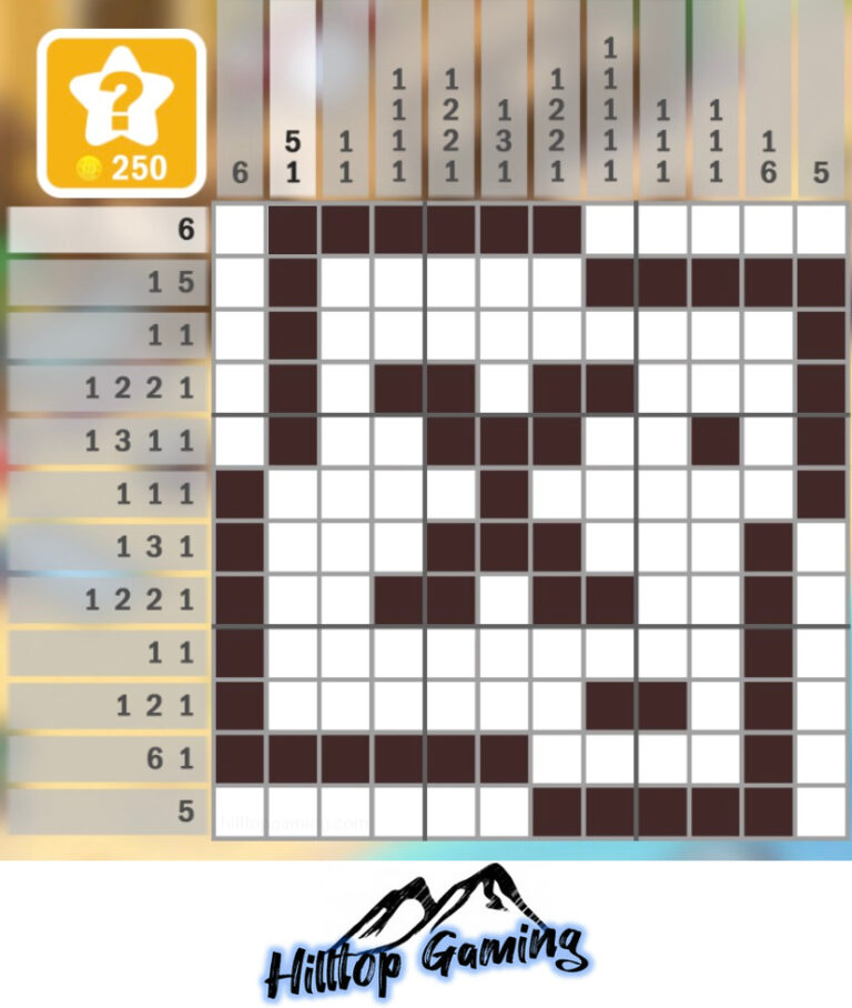 Picture Cross After Dark Puzzle Pack T18 Treasure Map Answer Hilltop 