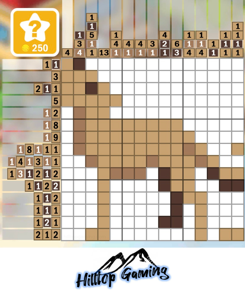 Solution to the E3 Coyote puzzle on Picture Cross in the New York pack.