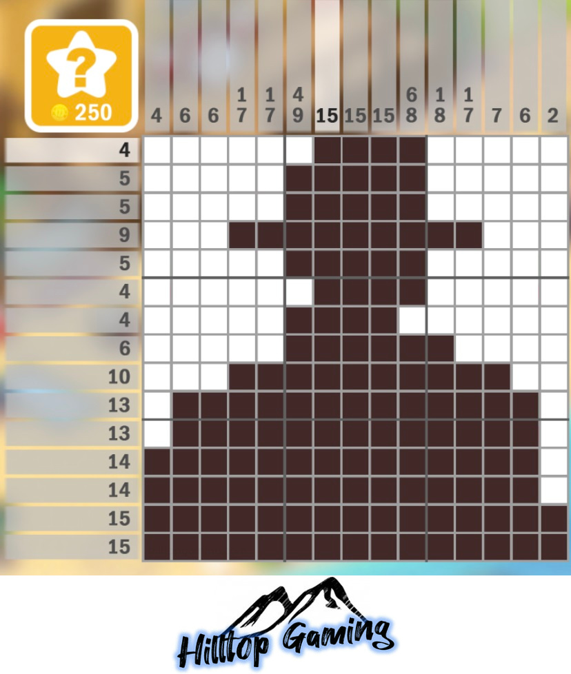 Solution to the B5 Sheriff puzzle on Picture Cross in the Wild West pack.