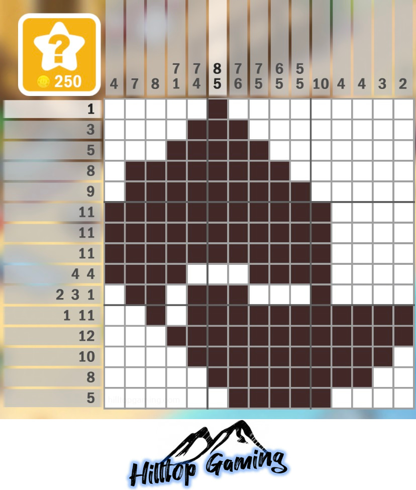 Solution to the B6 Figs puzzle on Picture Cross in the Ancient Rome Pack.